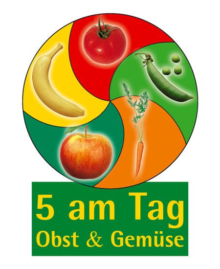5 mal am Tag Obst und Gemüse